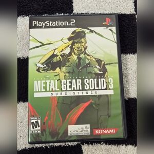 Metal Gear Solid 3 Subsistence for Playstation 2